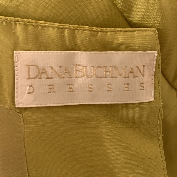 Vintage Dana Buchman Silk Button Dress - Picture 8 of 11